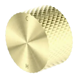 OPAL BRUSHED GOLD PROGRESSIVE SHOWER MIXER