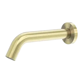 MECCA BRUSHED GOLD WALL MOUNT SENSOR TAP
