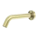 MECCA BRUSHED GOLD WALL MOUNT SENSOR TAP