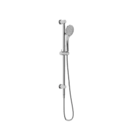 MECCA SHOWER RAIL WITH AIR SHOWER CHROME 