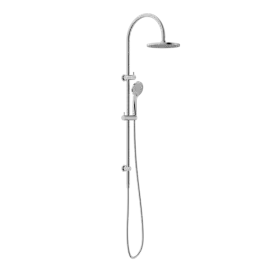 MECCA TWIN SHOWER WITH AIR SHOWER CHROME 