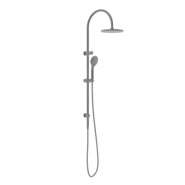 MECCA TWIN SHOWER WITH AIR SHOWER MATTE BLACK 