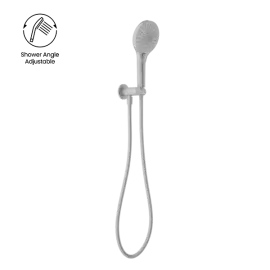 OPAL GRAPHITE SHOWER ON BRACKET