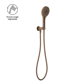 OPAL BRUSHED BRONZE SHOWER ON BRACKET