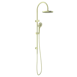 OPAL BRUSHED GOLD TWIN SHOWER