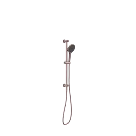 MECCA SHOWER RAIL WITH AIR SHOWER II BRUSHED BRONZE 