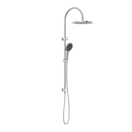 MECCA TWIN SHOWER WITH AIR SHOWER II CHROME 