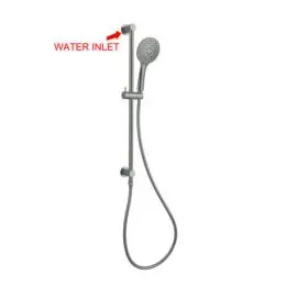 3 FUNCTION SHOWER RAIL GUN METAL 