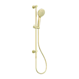 3 FUNCTION SHOWER RAIL BRUSHED GOLD -NR314aBG 