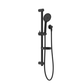 BUILDER PROJECT SHOWER RAIL MATTE BLACK 