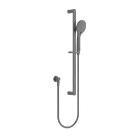 ECCO SHOWER RAIL WITH AIR SHOWER MATTE BLACK 