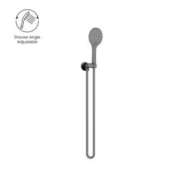 RAIN 3 FUNCTION SHOWER ON BRACKET MATTE BLACK 