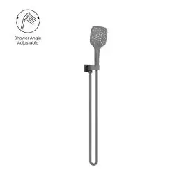 RAIN SQUARE 3 FUNCTION SHOWER ON BRACKET MATTE BLACK 