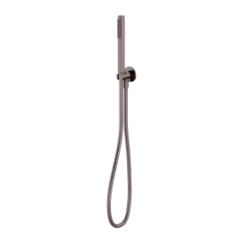 SLIM SHOWER ON BRACKET BRUSHED BRONZE 