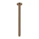 ROUND CEILING ARM 150MM LENGTH BRUSHED BRONZE 