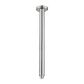 ROUND CEILING ARM 300MM LENGTH BRUSHED NICKEL 