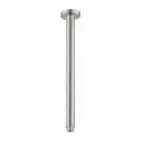 ROUND CEILING ARM 100MM LENGTH BRUSHED NICKEL 