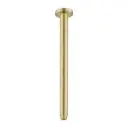 ROUND CEILING ARM 100MM LENGTH BRUSHED GOLD 