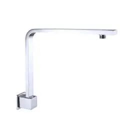 SQUARE SWIVEL SHOWER ARM CHROME 