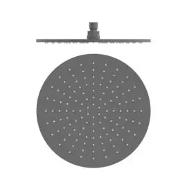 300MM MATTE BLACK ROUND SHOWER HEAD