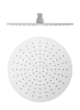 300MM MATTE WHITE ROUND SHOWER HEAD