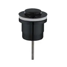 UNIVERSAL PROJECT POP-UP WASTE MATTE BLACK 