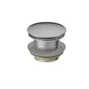 40MM BATH POP-UP PLUG WITH REMOVABLE WASTE NO OVERFLOW CHROME 