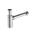 40MM ROUND BOTTLE TRAP CHROME 