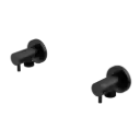 WASHING MATTE BLACK MACHINE TAP SET