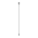 PREMIUM FLEXIBLE MIXER TAP HOSE PAIR CHROME 