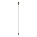 PREMIUM FLEXIBLE MIXER TAP HOSE PAIR BRUSHED BRONZE 