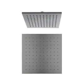250MM GUN METAL SQUARE SHOWER HEAD
