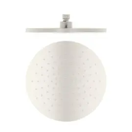250MM BRUSHED NICKEL ABS ROUND SHOWER HEAD