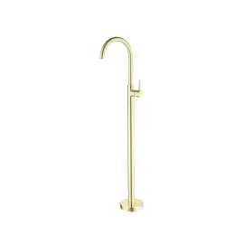MECCA BRUSHED GOLD FREESTANDING BATH MIXER