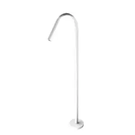 MECCA MATTE WHITE FREESTANDING BATH SPOUT ONLY