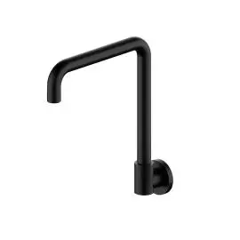 X PLUS WALL MOUNTED SWIVEL SPOUT ONLY MATTE BLACK 
