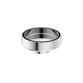 100MM ROUND TILE INSERT FLOOR WASTE 50MM OUTLET CHROME 