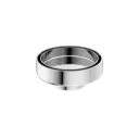 100MM ROUND TILE INSERT FLOOR WASTE 50MM OUTLET CHROME 