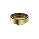 100MM ROUND TILE INSERT FLOOR WASTE 50MM OUTLET BRUSHED GOLD 
