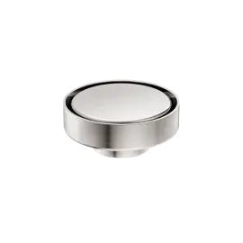 100MM ROUND TILE INSERT FLOOR WASTE 50MM OUTLET BRUSHED NICKEL 