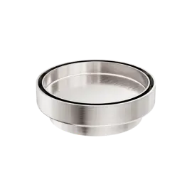 130MM ROUND TILE INSERT FLOOR WASTE 100MM OUTLET BRUSHED NICKEL 