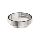 130MM ROUND TILE INSERT FLOOR WASTE 100MM OUTLET BRUSHED NICKEL 