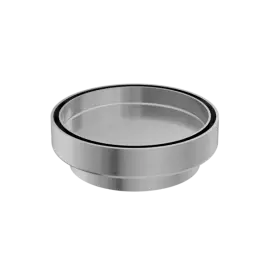 130MM ROUND TILE INSERT FLOOR WASTE 100MM OUTLET GUN METAL 