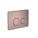 Nero In-Wall R&T Flush Button - Brushed Bronze