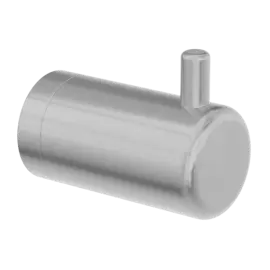 MECCA GUN METAL CARE 25MM WALL HOOK