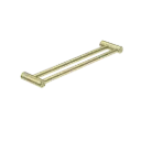 MECCA CARE BRUSHED GOLD 25MM DOUBLE TOWEL GRAB RAIL 900MM