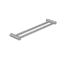 MECCA CARE GUN METAL 25MM DOUBLE TOWEL GRAB RAIL 900MM