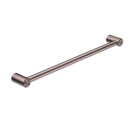 MECCA CARE BRUSHED BRONZE 25MM GRAB RAIL 300MM