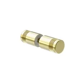 ROUND SHOWER KNOB BRUSHED GOLD 