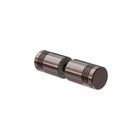 ROUND SHOWER KNOB BRUSHED BRONZE 